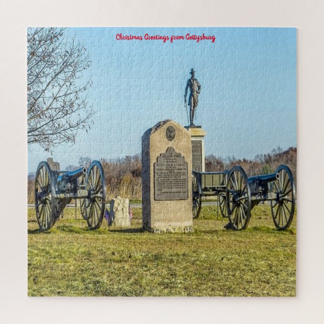 Campo de batalla de Gettysburg. Rompecabezas (Vertical)