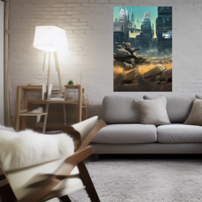 Campo de batalla en la ciudad | Poster de arte de  (Subido por el creador)