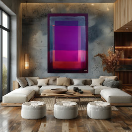 Campo de Color Violeta Magenta Arte Abstracto Mode