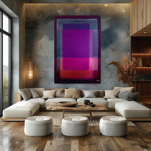 Campo de Color Violeta Magenta Arte Abstracto Mode