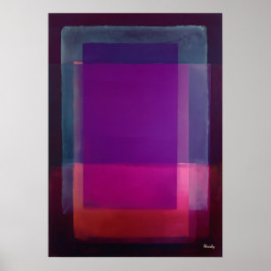 Campo de Color Violeta Magenta Arte Abstracto Mode