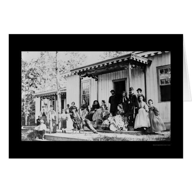 Campo de Convaleciente cerca de Alejandría, VA 186 (Anverso (Horizontal))
