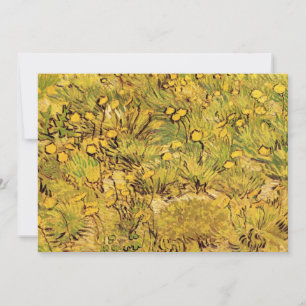 Campo de flores amarillas de Vincent van Gogh