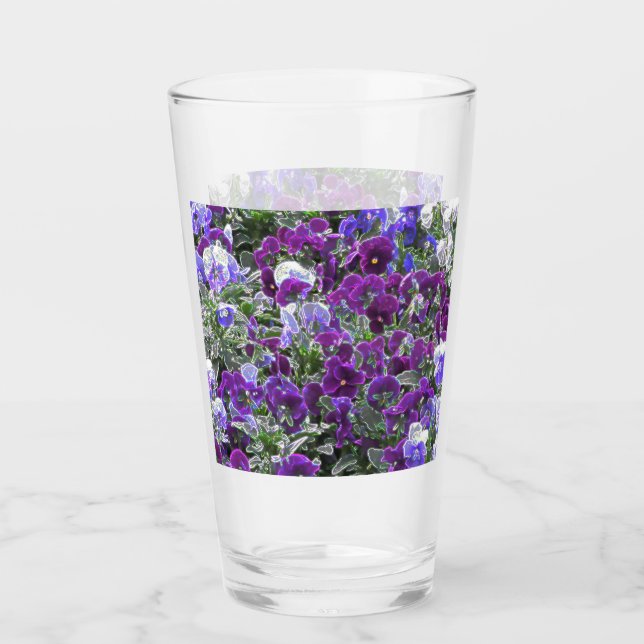 Campo De Flores Púrpura 8420 Pansies (Anverso)