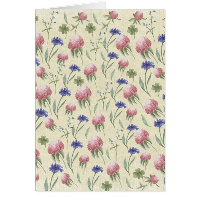 Campo de flores silvestres (Frente)