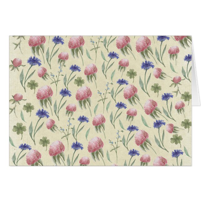 Campo de flores silvestres (Anverso (Horizontal))