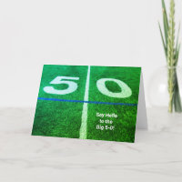 Campo de fútbol de línea de 50 yardas 50.ª tarjeta