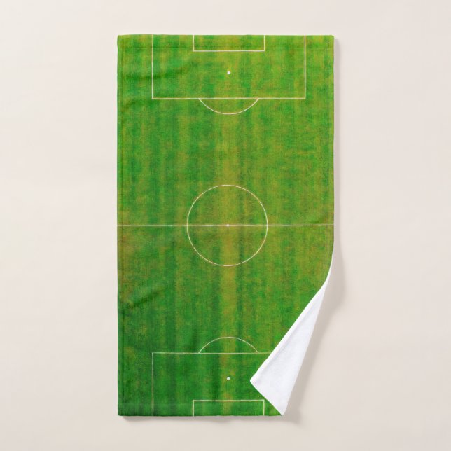 Campo de Fútbol (Estilo Nº 2) (Toalla de mano)