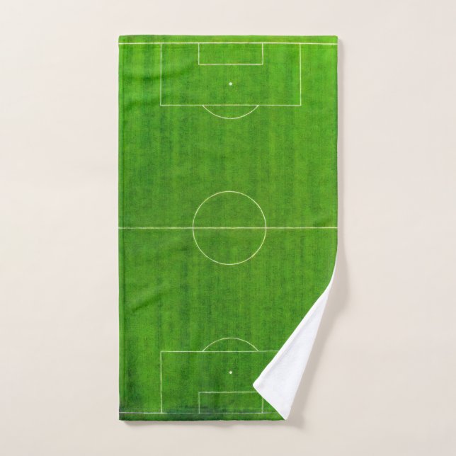 Campo de Fútbol (Estilo No. 1) (Toalla de mano)