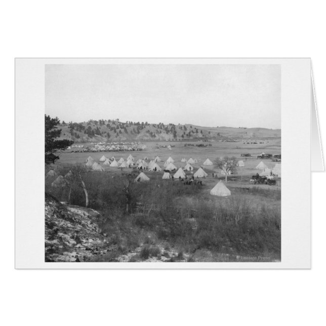 Campo de General Brook cerca de Pine Ridge (Anverso (Horizontal))