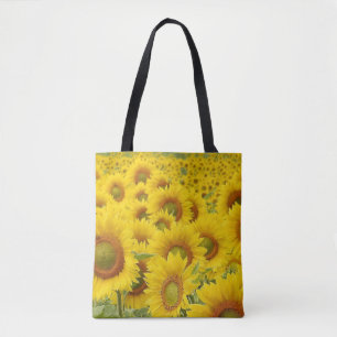 Campo de girasoles Diseño Bolsa Tote
