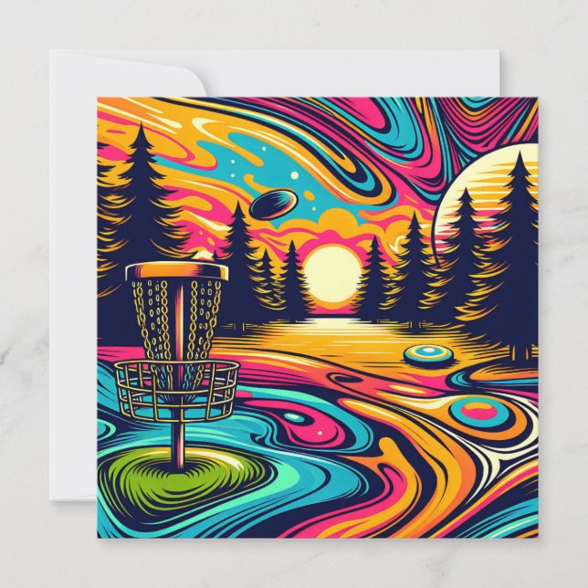 Campo de golf de disco Guay en Sunset (Anverso)