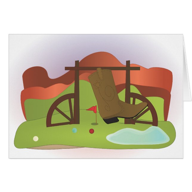 Campo de golf en miniatura nº 16 (Anverso (Horizontal))