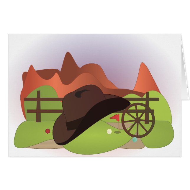 Campo de golf en miniatura nº 18 (Anverso (Horizontal))