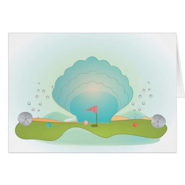 Campo de golf en miniatura nº 9 (Anverso (Horizontal))