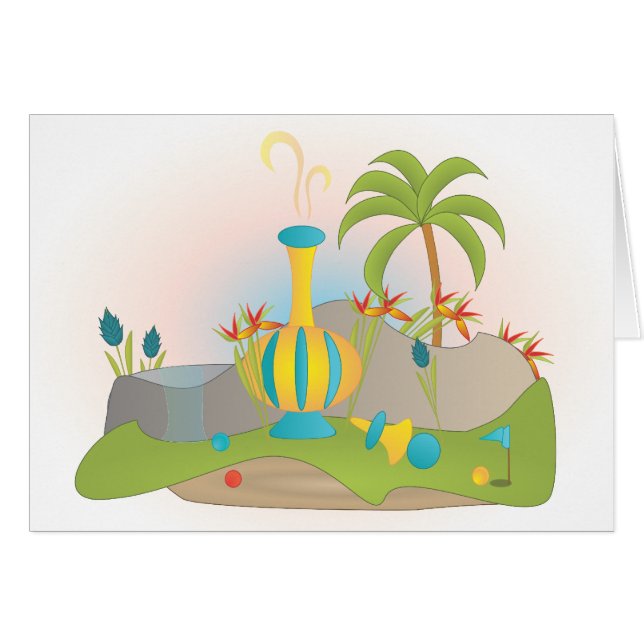 Campo de golf en miniatura No. 13 (Anverso (Horizontal))