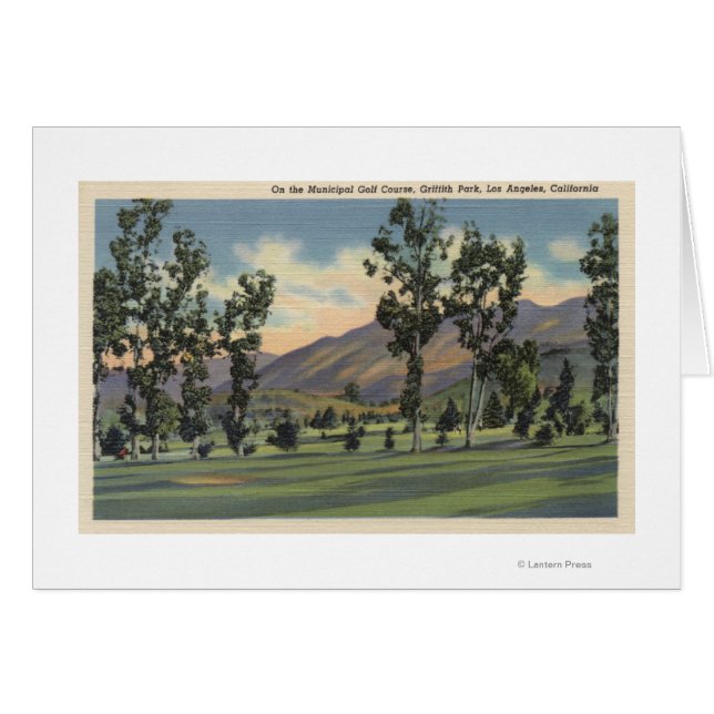 Campo de golf municipal en el Parque Griffith (Anverso (Horizontal))