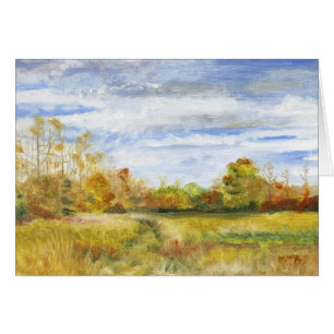 "Campo de la granja larga del carril "