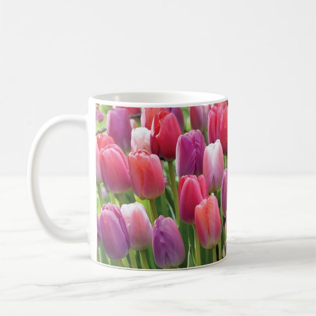 Campo de la taza de café de los tulipanes (Izquierda)