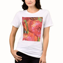 Campo de las camisetas de las mujeres de los cacho