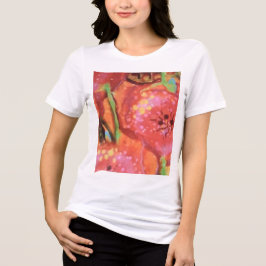 Campo de las camisetas de las mujeres de los cacho