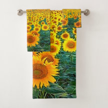 Campo de los girasoles Golden Sunrise