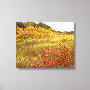 "CAMPO DE ORO" IMPRESIÓN DE GLOSS DE CANVAS ALABAD