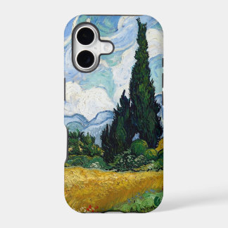 Campo de trigo de Van Gogh con los cipreses