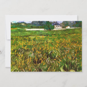 Campo de trigo en Auvers de Vincent van Gogh