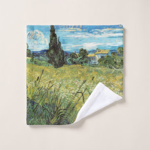 Campo de Trigo Verde Vincent van Gogh Apron