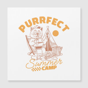 Campo de verano perfecto - Gato vintage