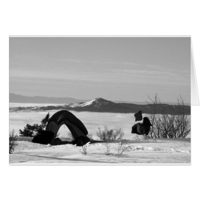 CAMPO DEL INVIERNO: Sobre las nubes (Anverso (Horizontal))