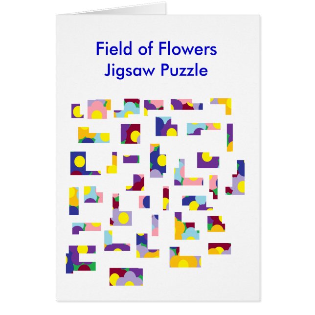 Campo del rompecabezas de FlowersJigsaw (Frente)