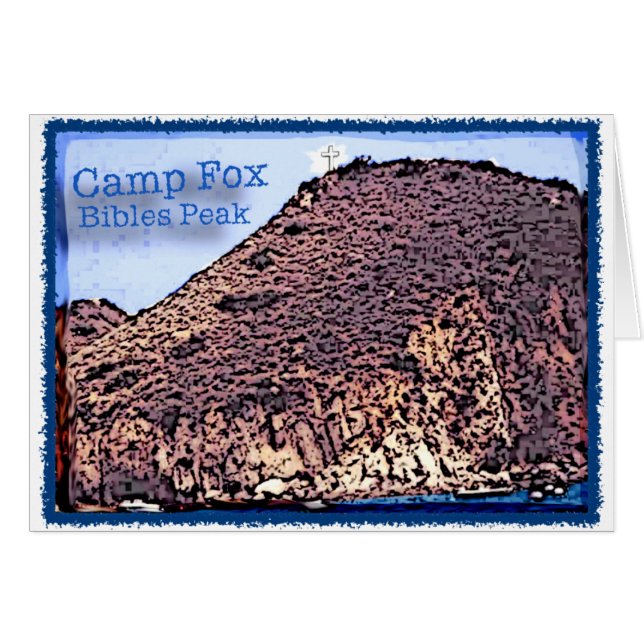 Campo Fox: Foto alterada por pico de biblias (Anverso (Horizontal))