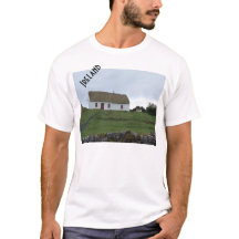 Campo irlandés en la camisa de Irlanda