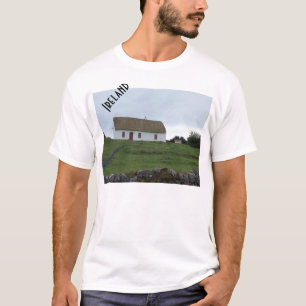 Campo irlandés en la camisa de Irlanda