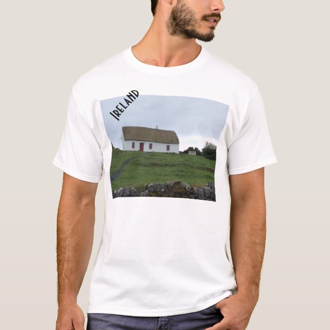 Campo irlandés en la camisa de Irlanda (Anverso)
