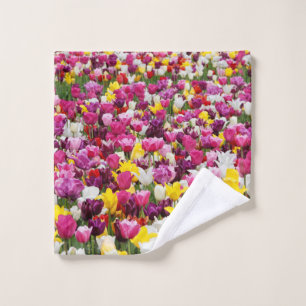 campo lleno de tulipanes