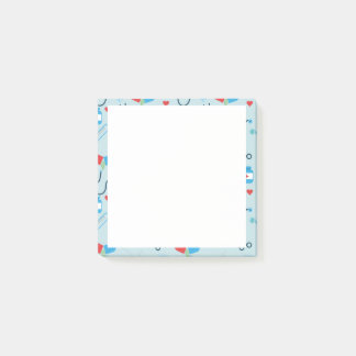 Campo médico del Pad de notas posteriores a la tra