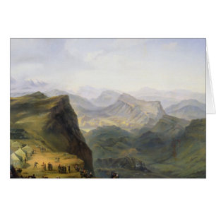 Campo militar ruso en Daguestán, 1895