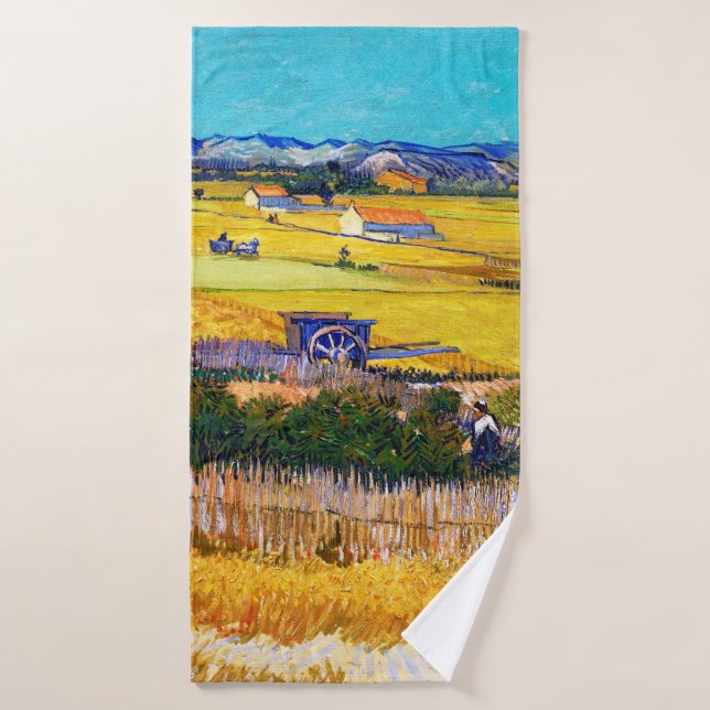Campo otoñal, Van Gogh (Toalla de baño)