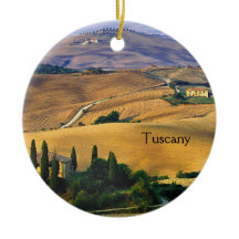 Campo toscano, Toscana Italia Ornamento cerámico