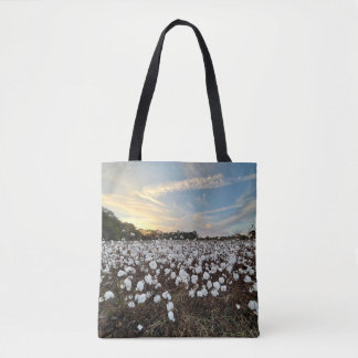 Campos de algodón Bolsa Tote