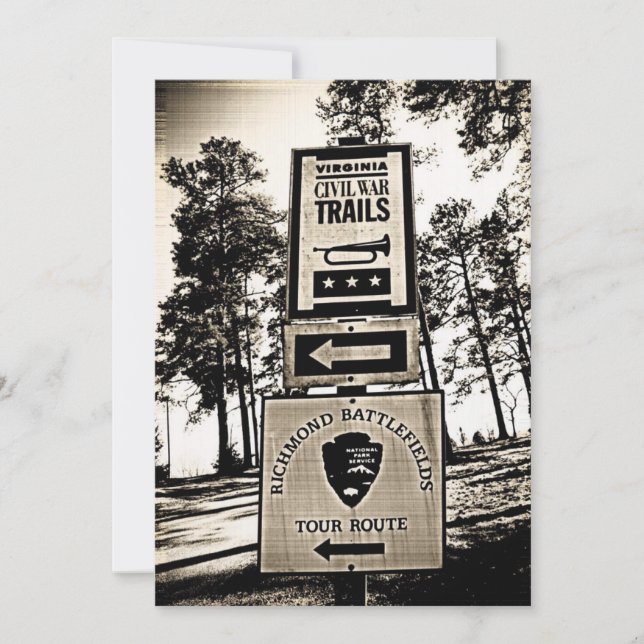 Campos de batalla de Richmond: Camino de la Guerra (Anverso)