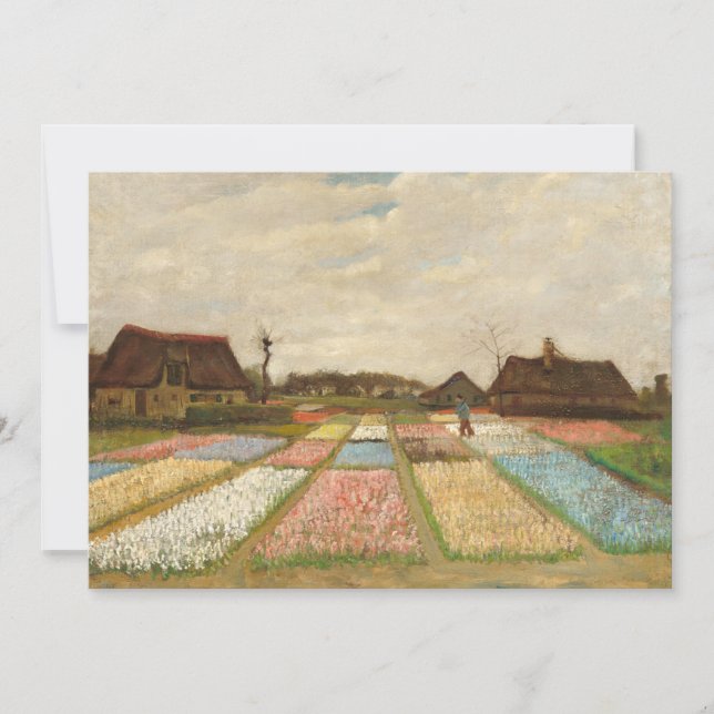 Campos de bombilla | Vincent van Gogh (Anverso)