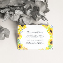 Campos de flores | Tarjetas de alojamiento de Hote