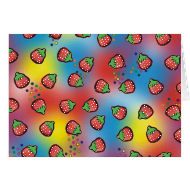 Campos de Fresas Tie Dye (Anverso (Horizontal))