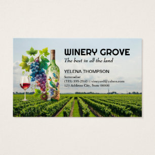 Campos de invierno   Botella de uvas y vino