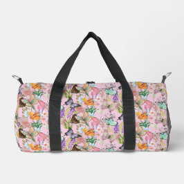 Campos de mariposa Niños Bolsa de Duffle