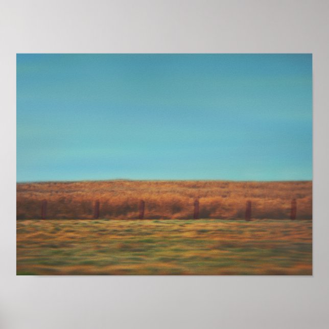 Campos de oro - Impresión Kodak vintage (Frente)